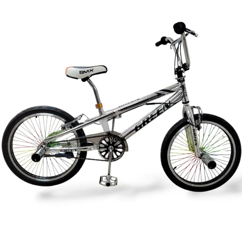 Bicicleta Freestyle Cromada Rodado 20
